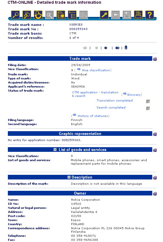 Nokia Xseries