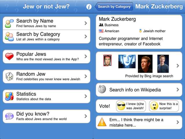 Jew or not jew controversia
