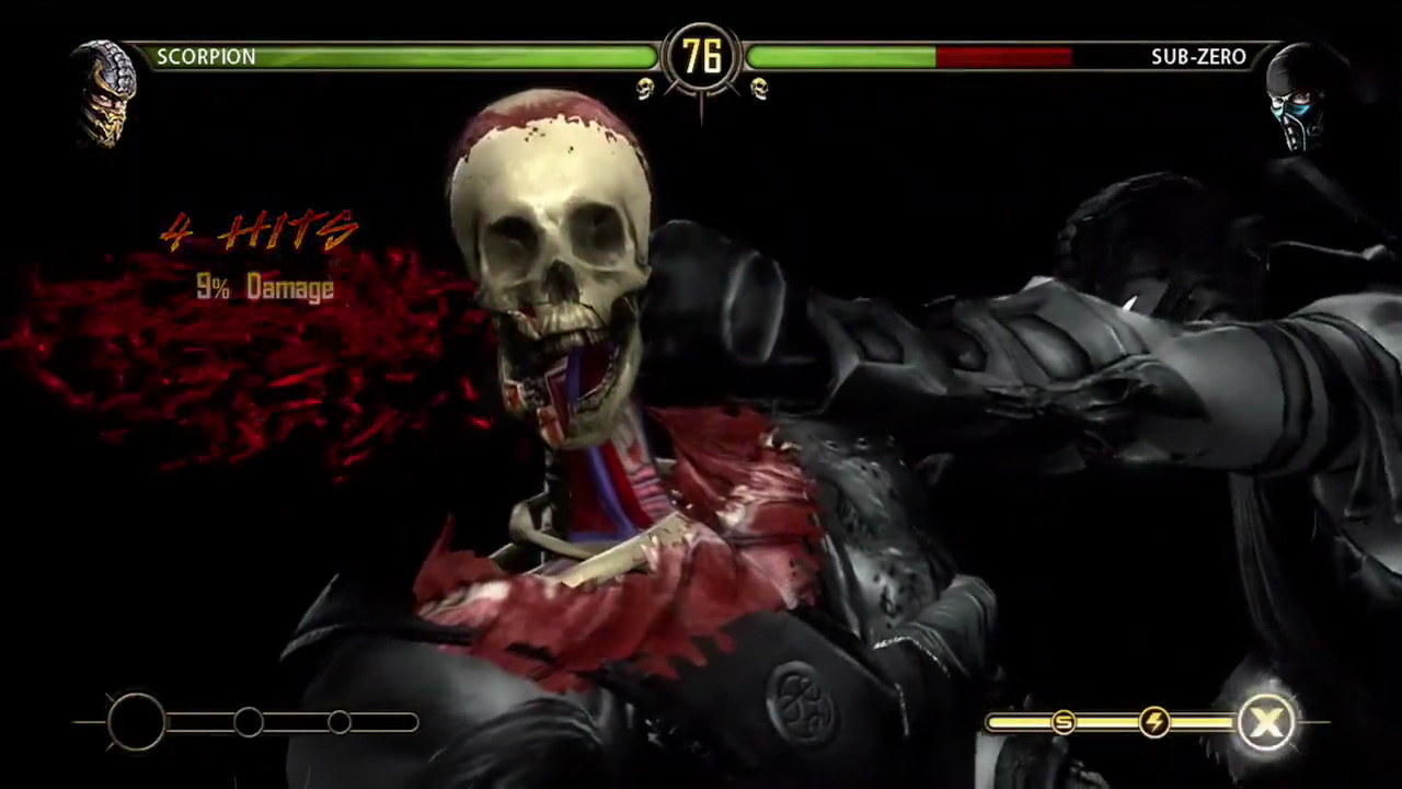 мортал комбат 9 приемы на джойстике