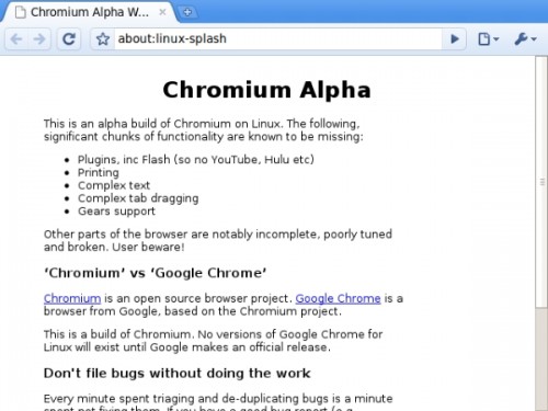 Chromium Chromium Alpha