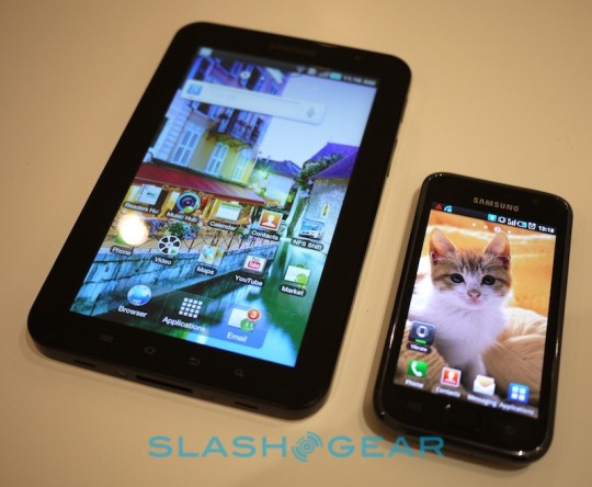 Samsung Galaxy S y Galaxy Tab 7″ se quedan sin Ice Cream sandiwch