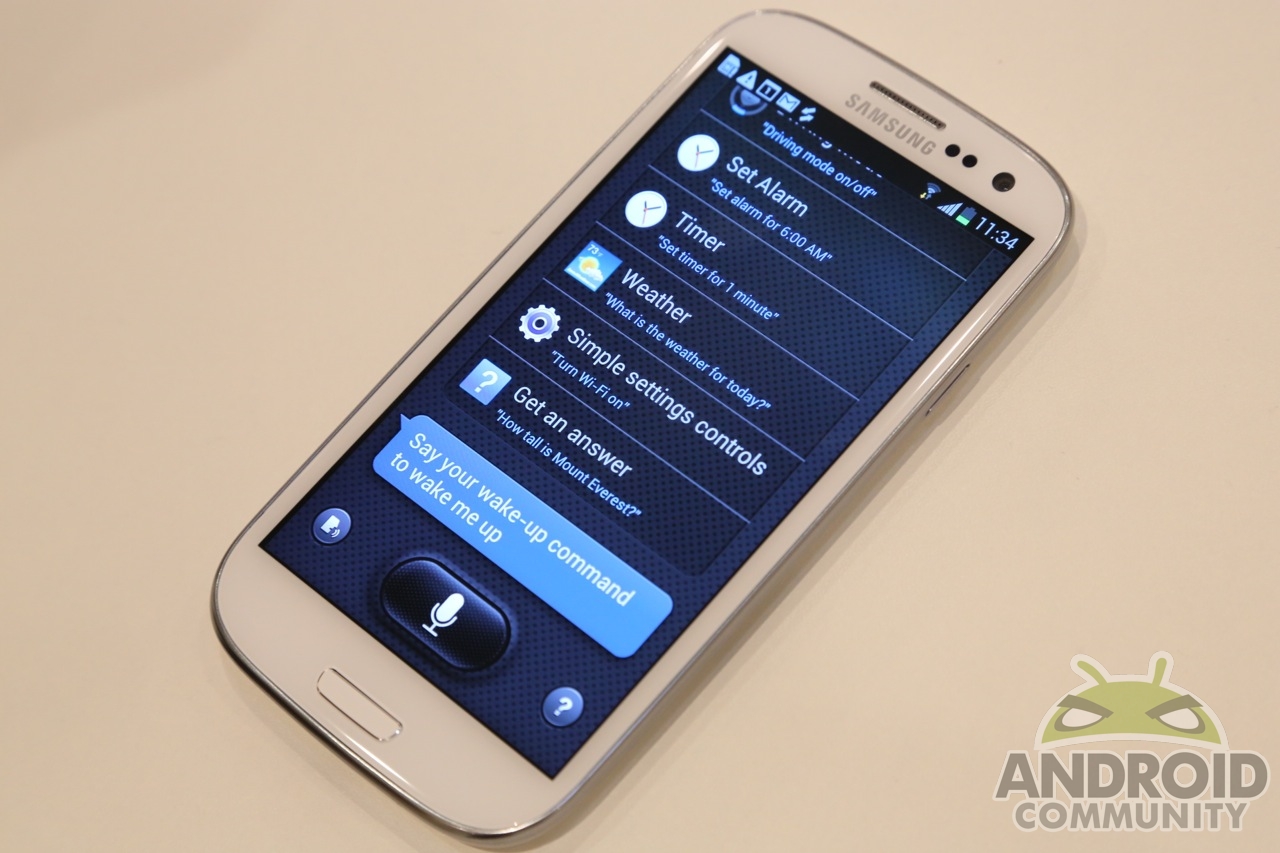 Obten el APK del S-Voice, la respuesta de Samsung a Siri
