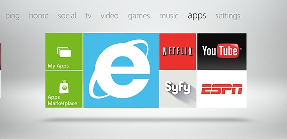 Microsoft probaría Internet Explorer en Xbox 360 con Kinect, según rumores se navegaría por la web con gestos con las manos