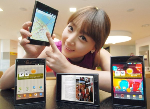 LG presenta oficialmente su Optimus Vu el enorme terminal para competir con el Galaxy Note de Samsung