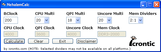 NehalemCalc