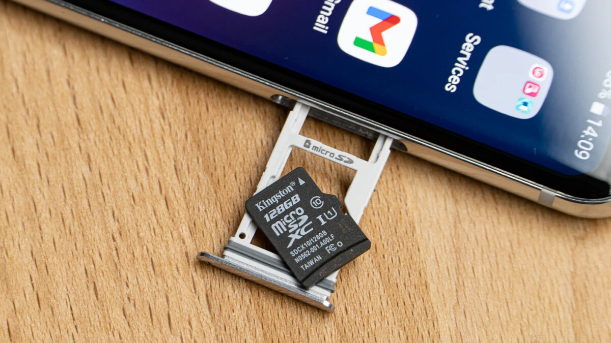 Fix the microSD card that stopped working.