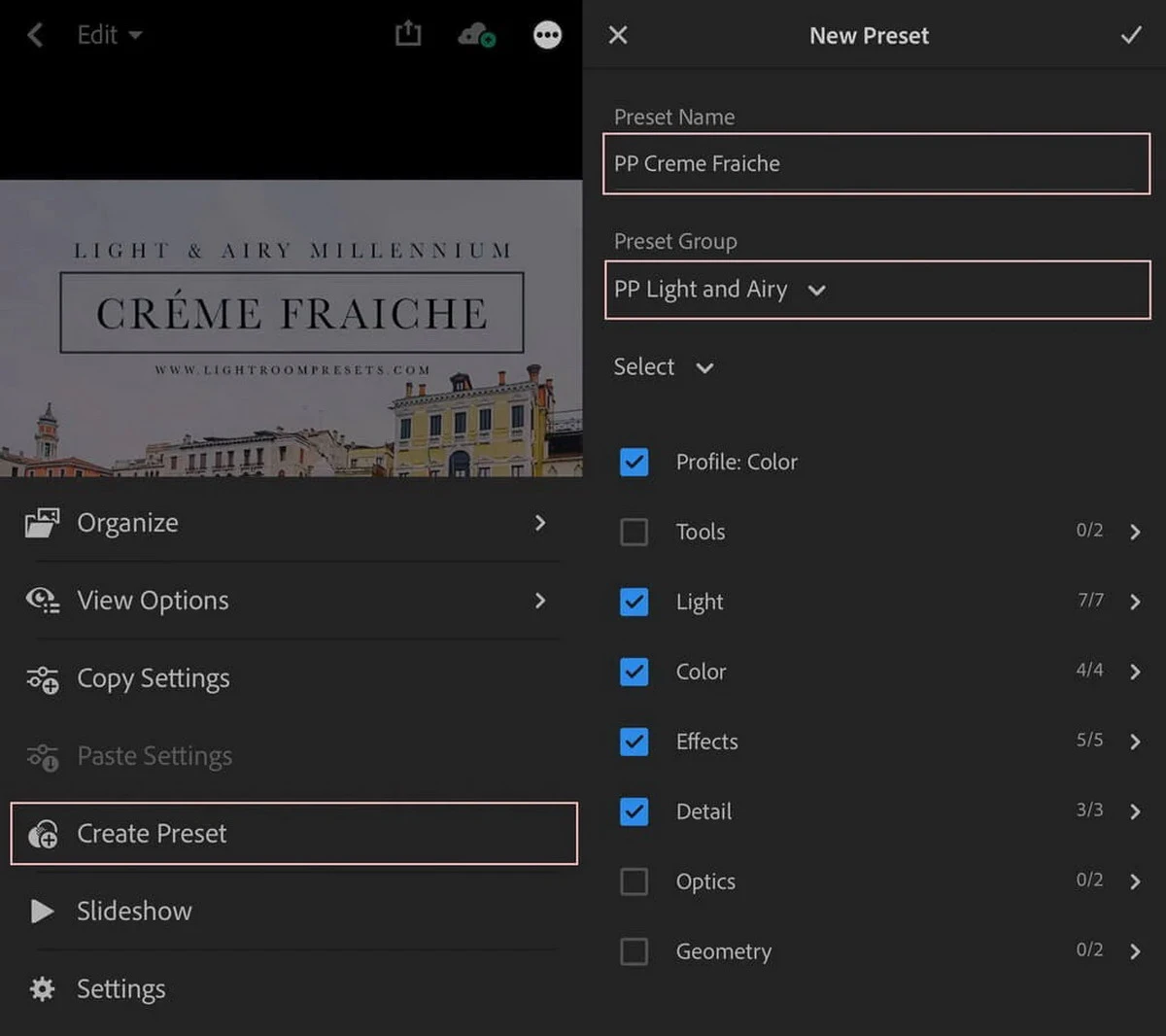 How to import files to Lightroom Mobile