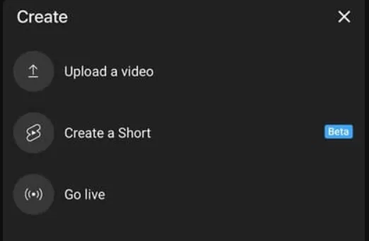 How to upload a YouTube short