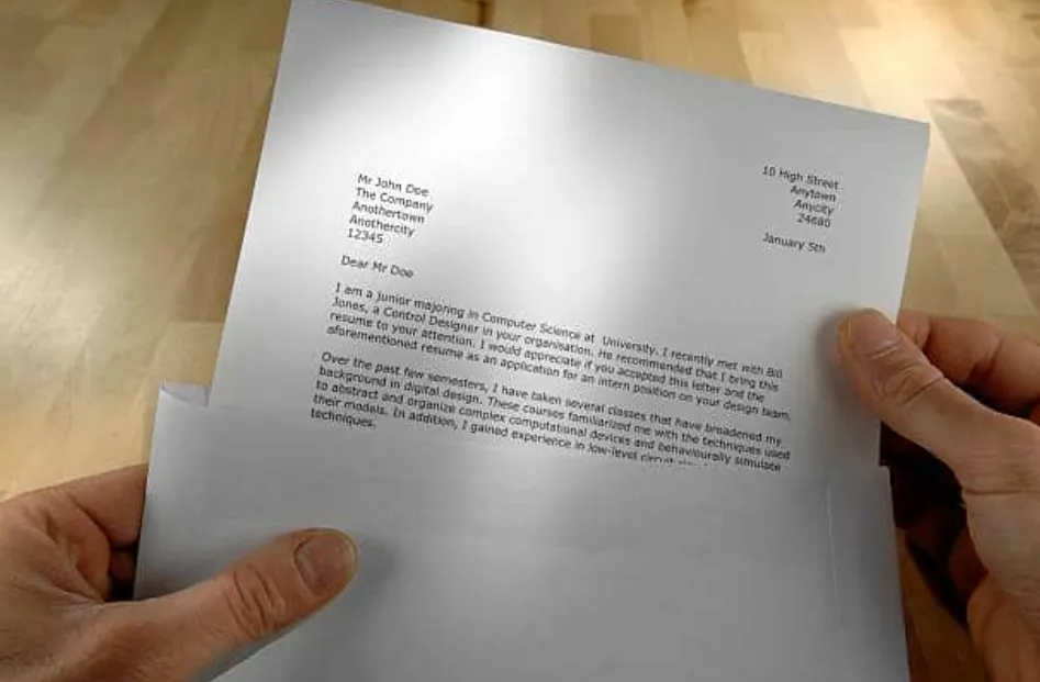 How to write a cover letter for a job applications