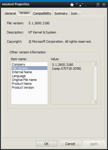 Windows XP SP3