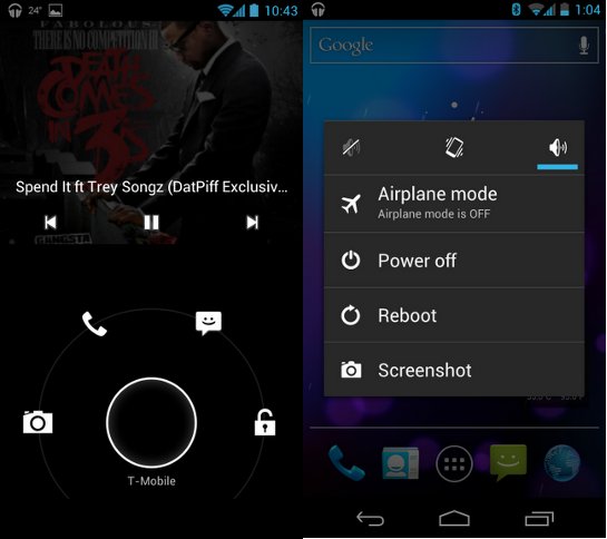 Llamadas Bigxie ROM y Android Revolution HD