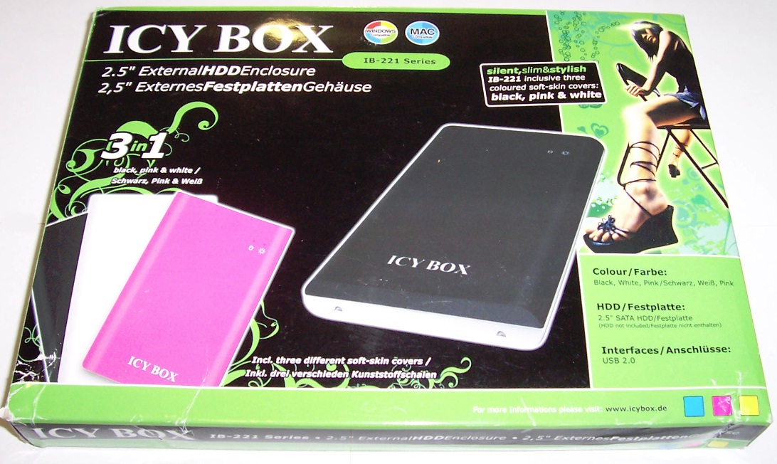 ICY BOX IB-221BPW 