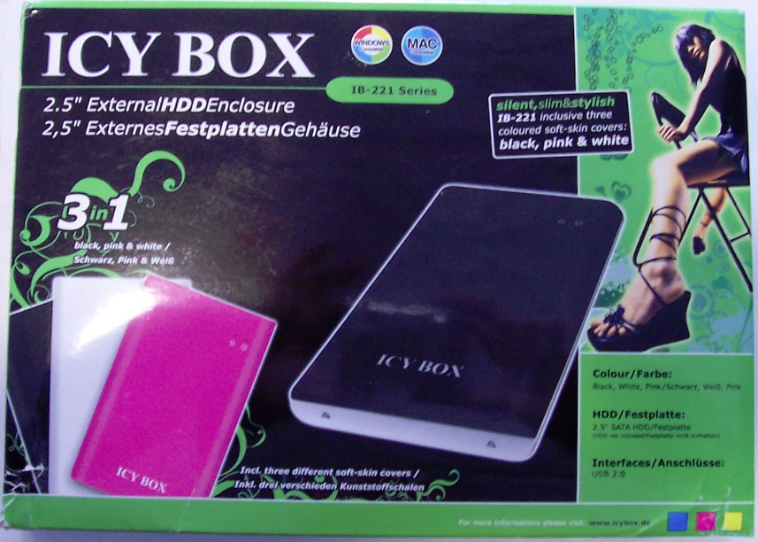 ICY BOX IB-221BPW 