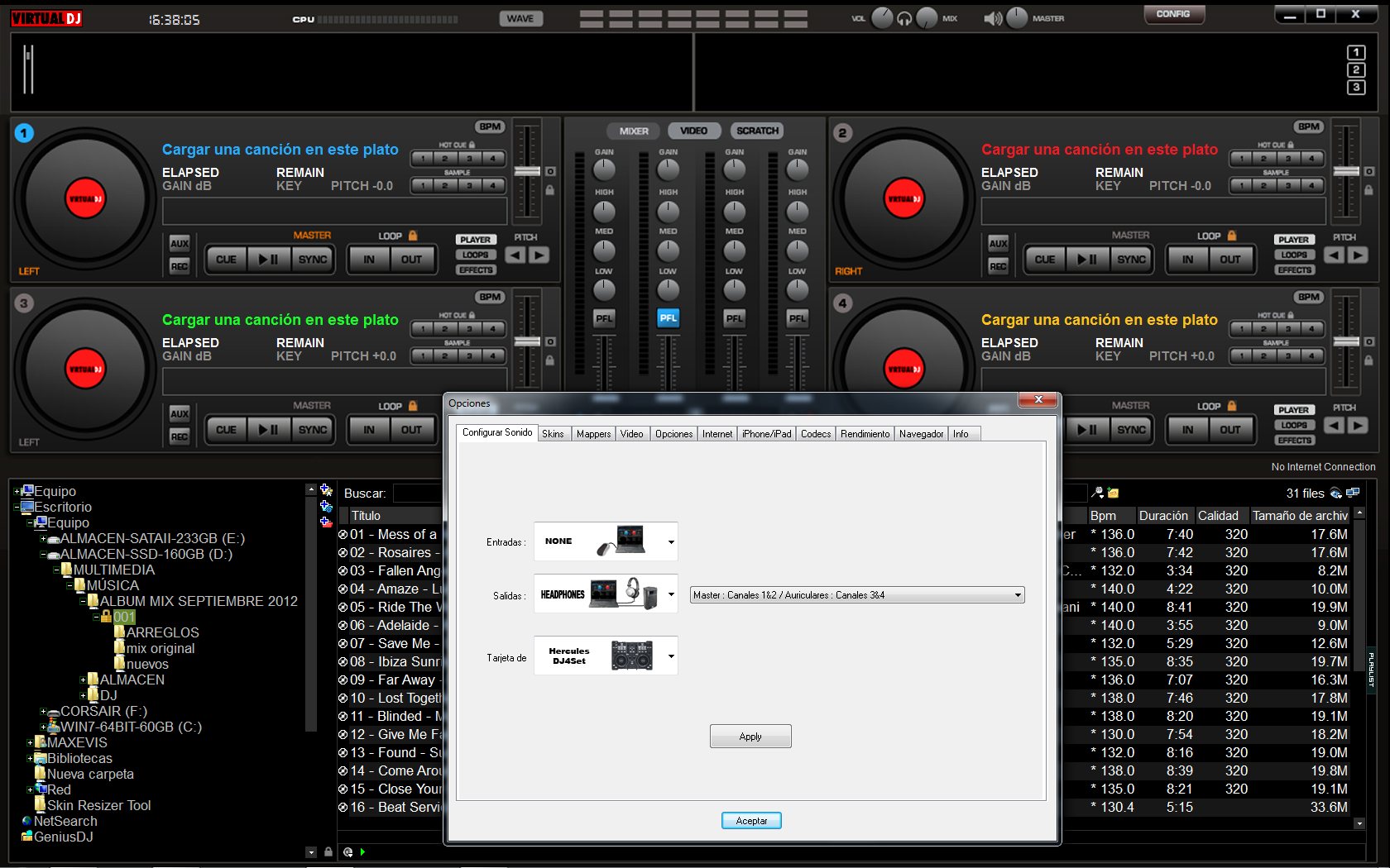 Deejay HERCULES DJ 4SET