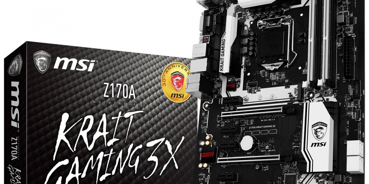 MSI presenta sus nuevas placas Z170A Krait Gaming 3X islaBit