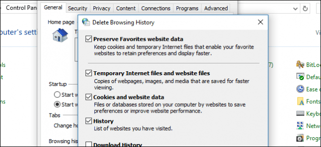 filosofía masilla trabajo Cómo borrar tu historial de navegación de Internet Explorer? - islaBit