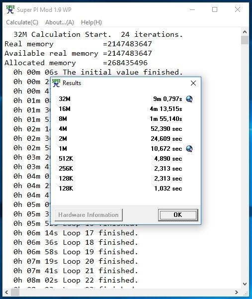 superpi memoria vengeanse