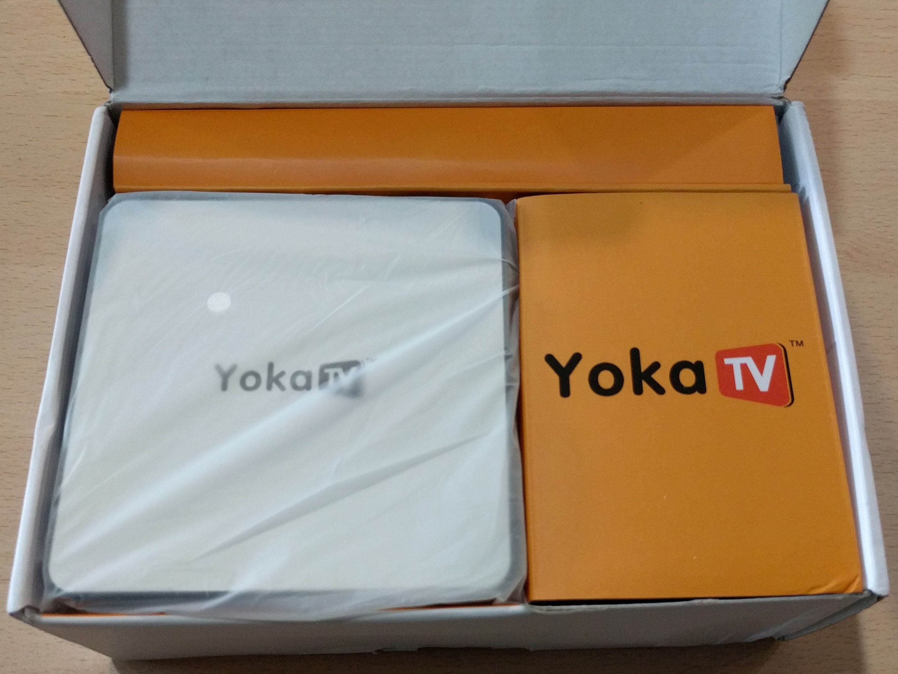 Yoka KB 2 TV Box embalaje