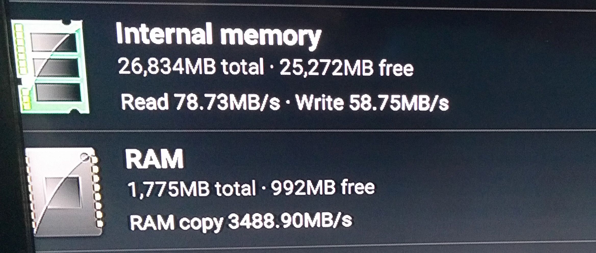 Yoka Pruebas Memoria Bench