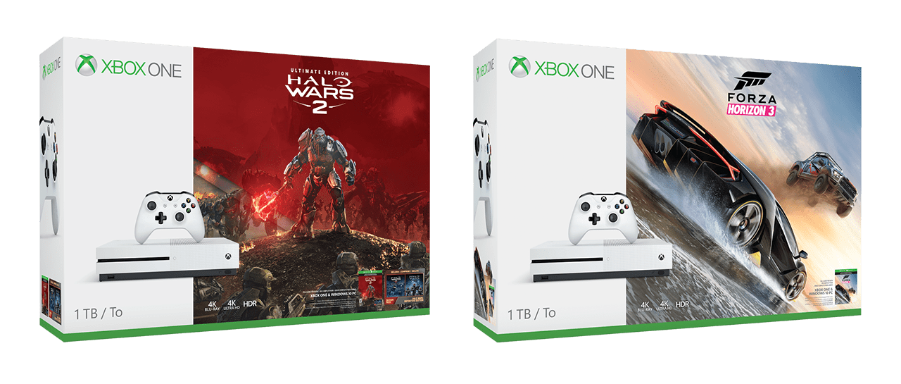 Xbox One S bundles 2017
