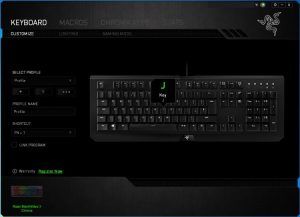 Razer Blackwidows X Chroma 21