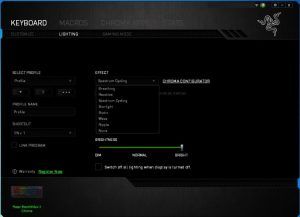 Razer Blackwidows X Chroma 22