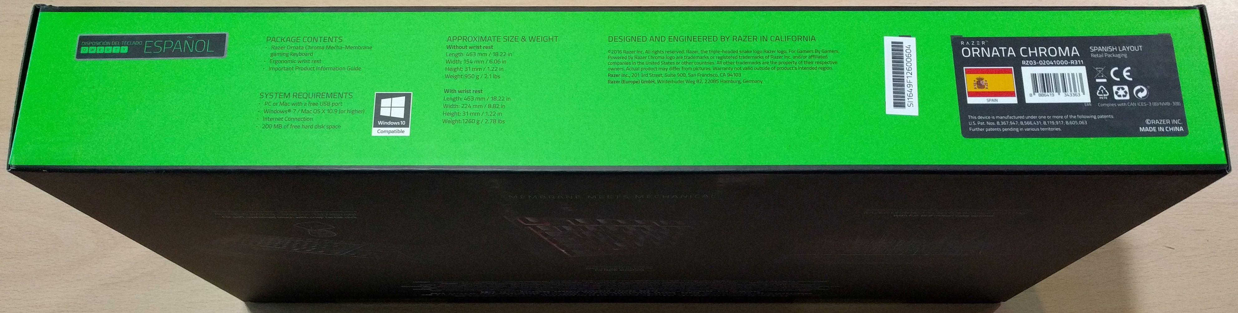 Razer Ornata Chroma 3