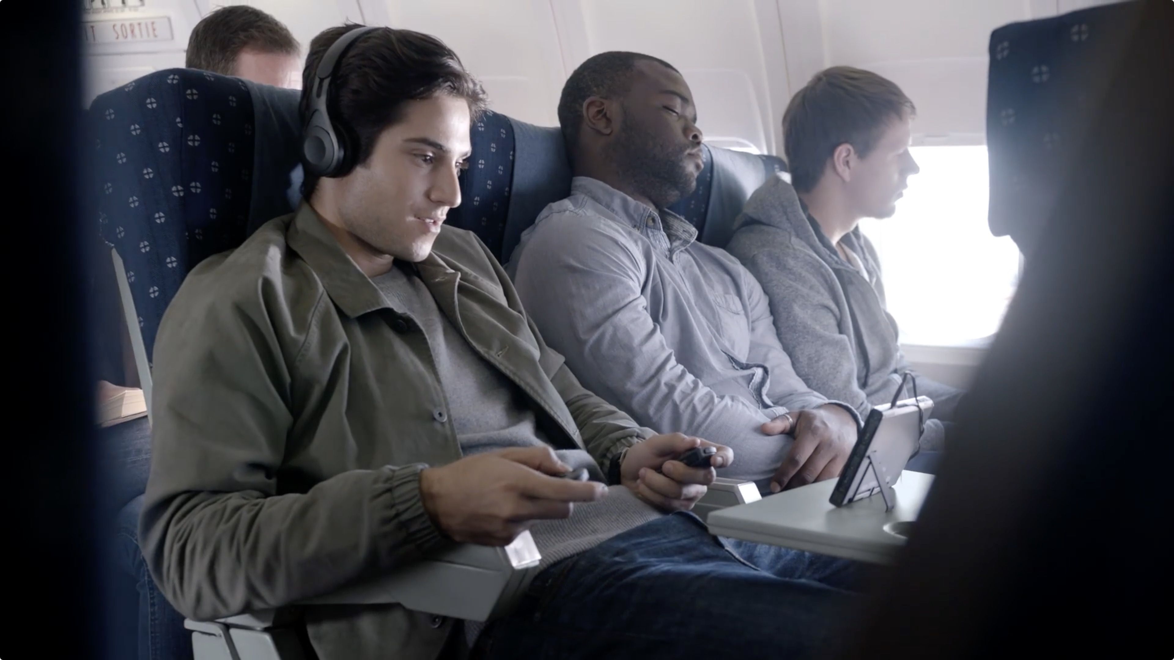 Nintendo Switch vuelo avión