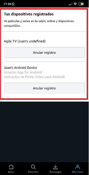 prime video registrar tv