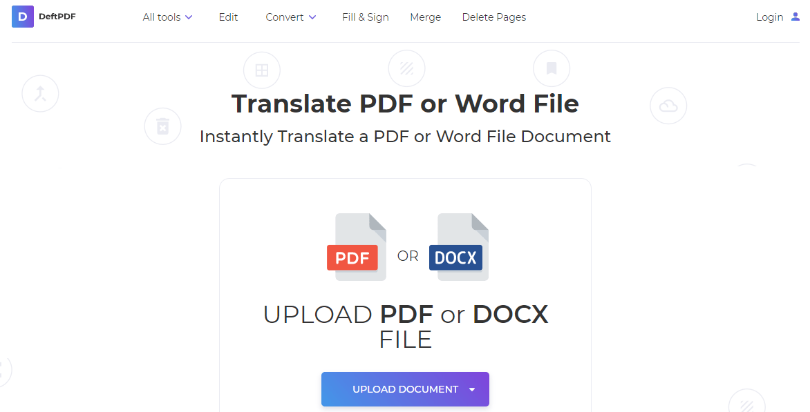 traduction document pdf plus de 5mo