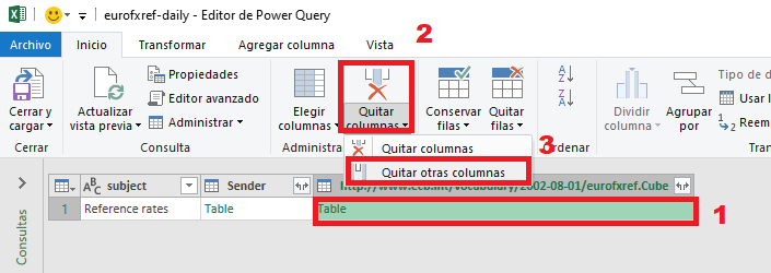 editor power query