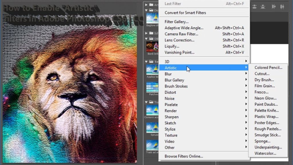 ¿Cómo usar filtros y efectos en Photoshop? - islaBit