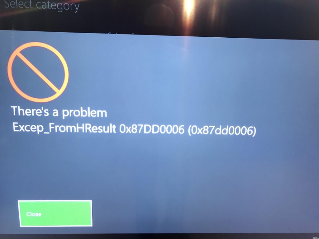 ¿Cómo reparar el error 0x87DD0006 en Xbox One? islaBit