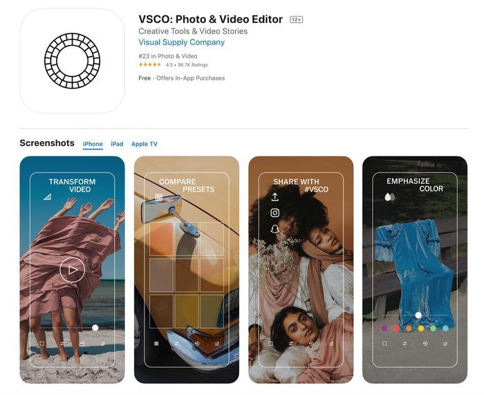 Las mejores aplicaciones de edición de fotos para iPhone
