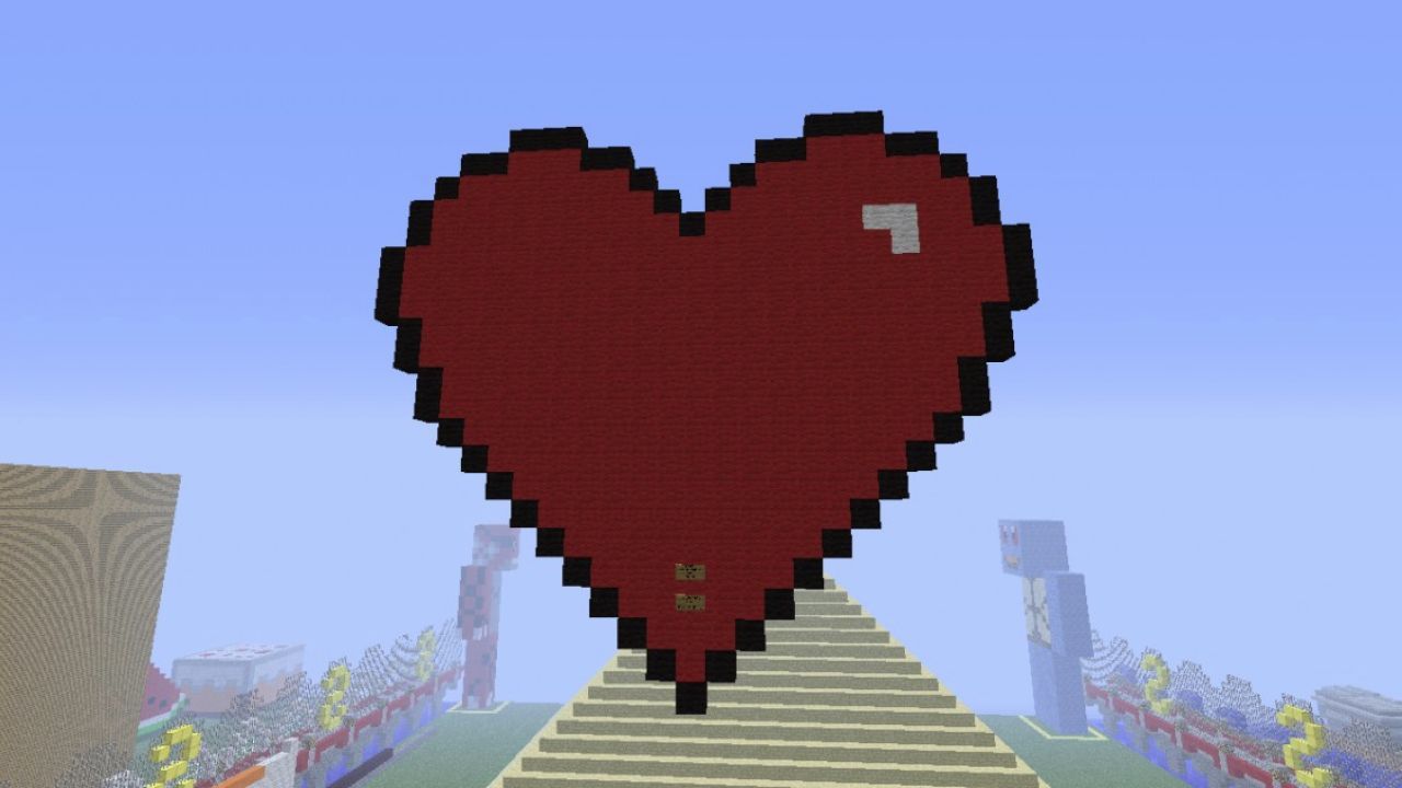 usuarios de TikTok celebran San Valentín con Minecraft
