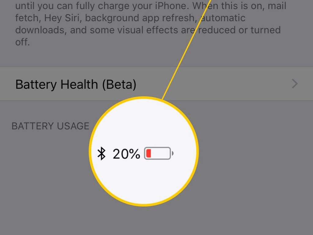 Error porcentaje batería iPhone 3