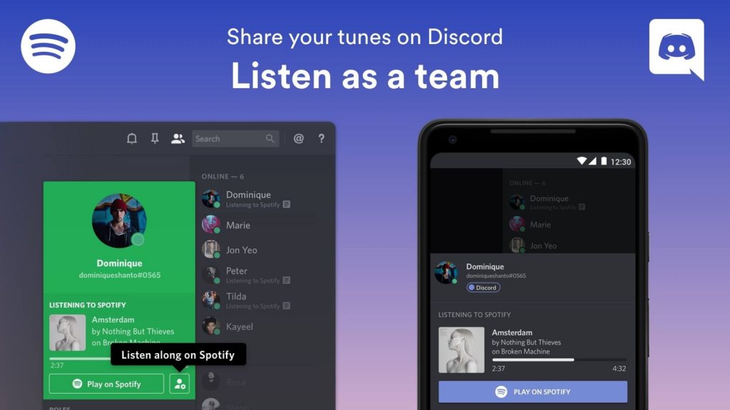 escucha grupal Spotify Discord 1,5