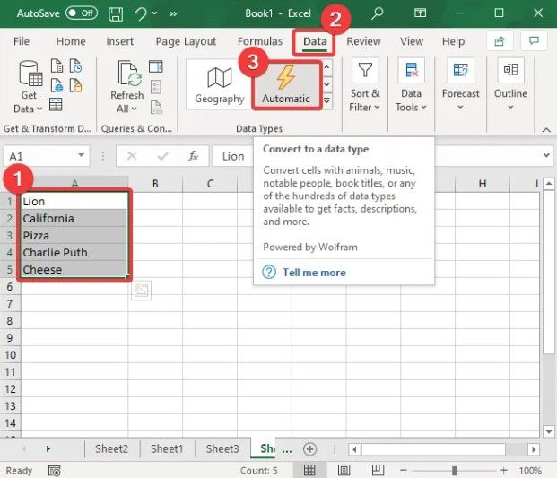 Cómo agregar tipo datos automático en Microsoft Excel.