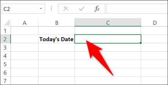 Agregar fecha de hoy de manera estática en Excel
