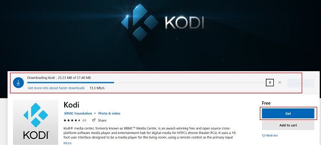 Instalamos la actualización de Kodi en Windows 10 u 11.