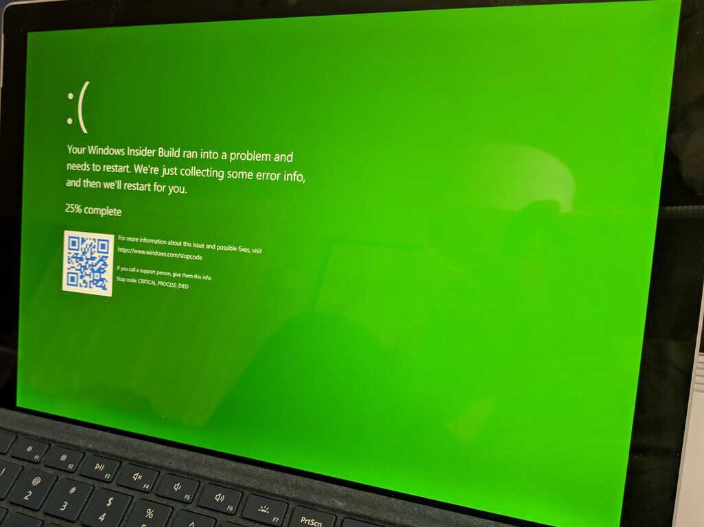 reparar pantalla verde Windows