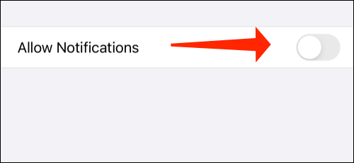 Deshabilite los atajos de notificaciones en iOS.