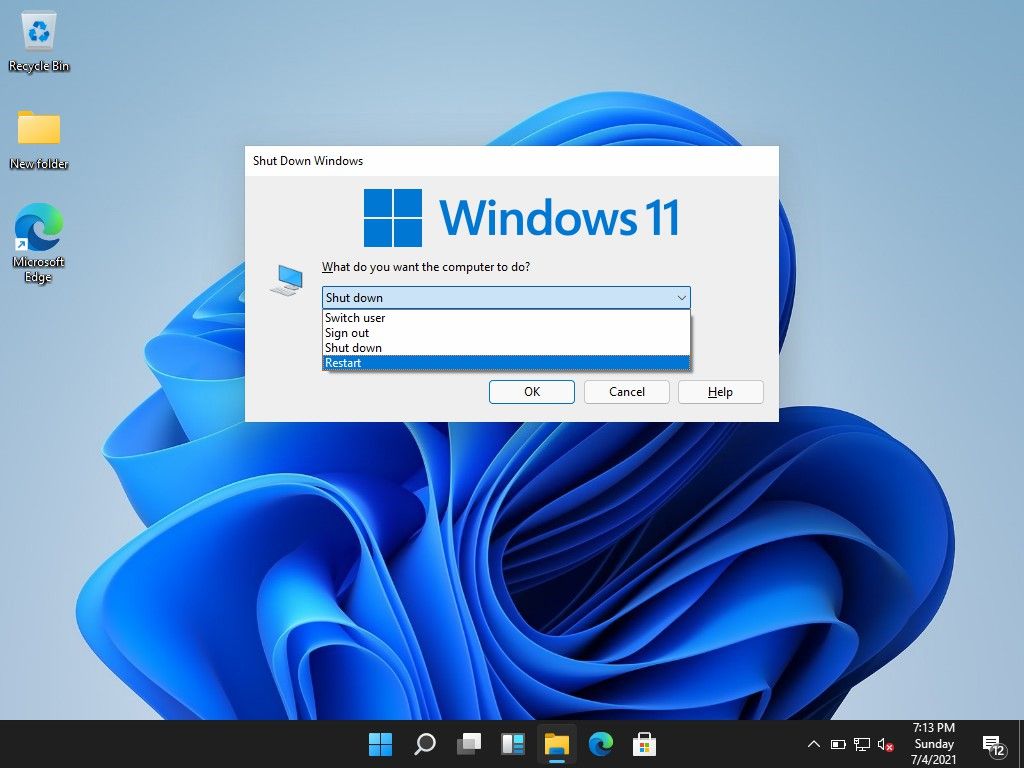 formas apagar Windows 11 2
