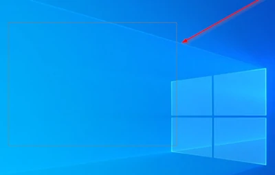 cuadro traslúcido pantalla Windows 2