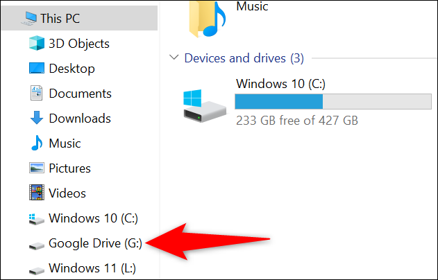 Así podemos añadir Google Drive al Explorador de archivos en Windows.