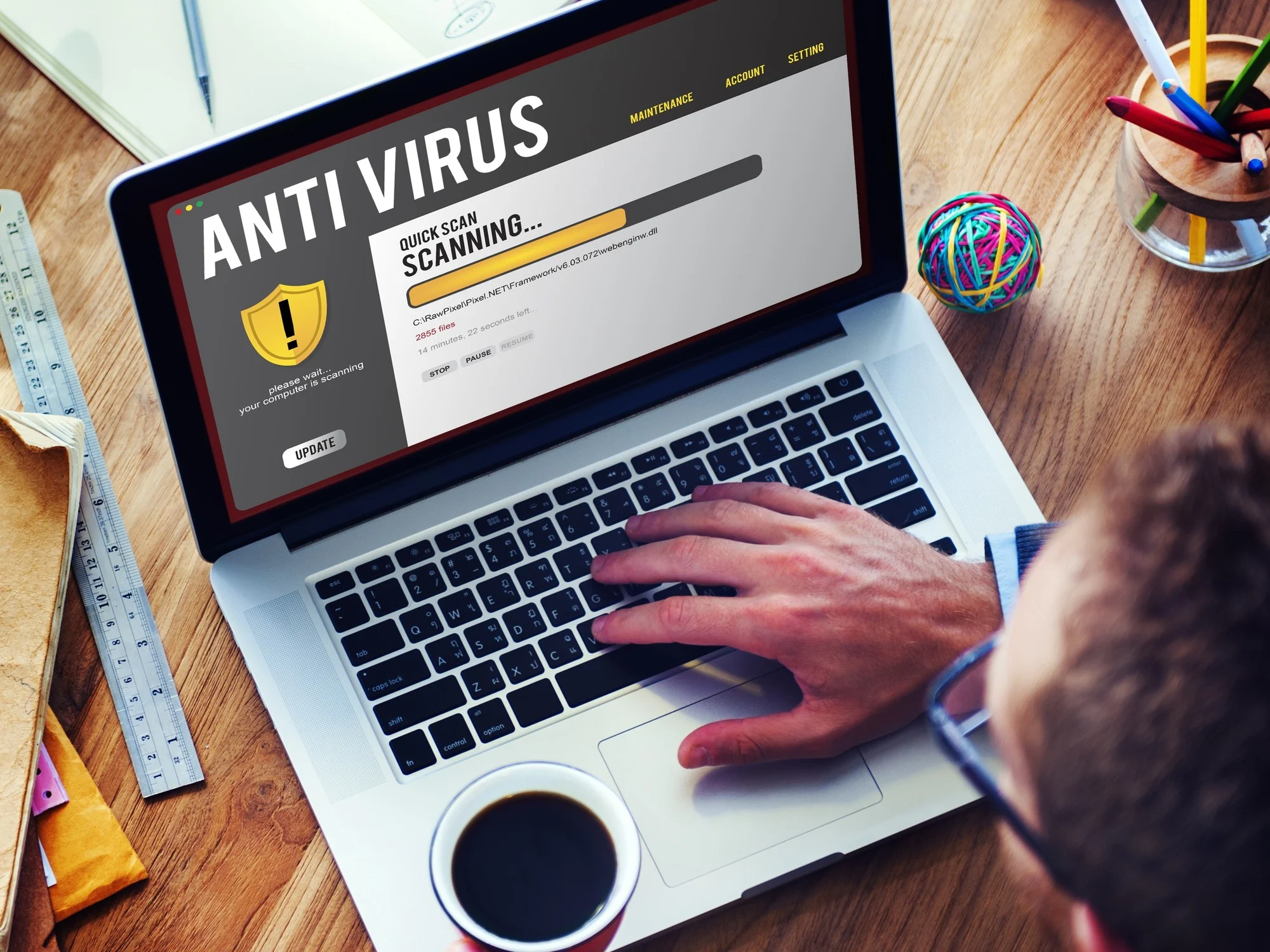 No hace falta ejecutar análisis antivirus manual