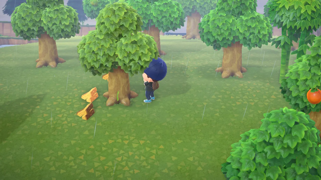 Cómo conseguir madera en Animal Crossing New Horizons