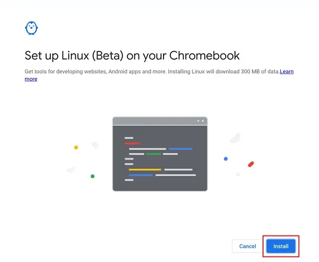 Instalar Linux en Chromebook.