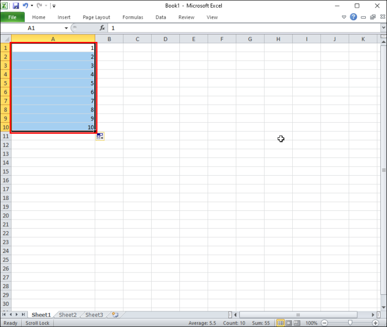 Así conseguimos numerar filas automáticamente en Excel 