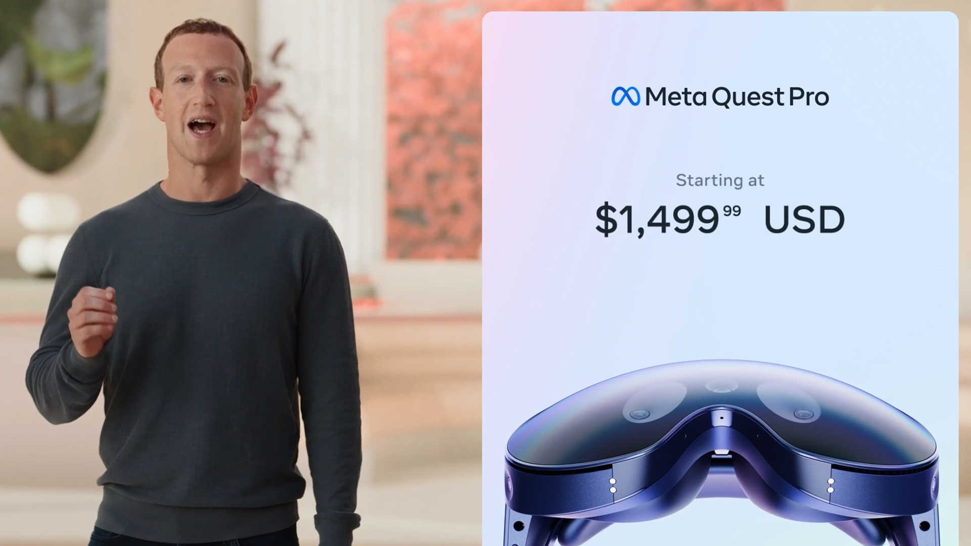 Precio de Meta Quest Pro VR
